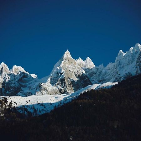 Duplex En Vieux Bois Hyper Centre Apartman Chamonix Kültér fotó