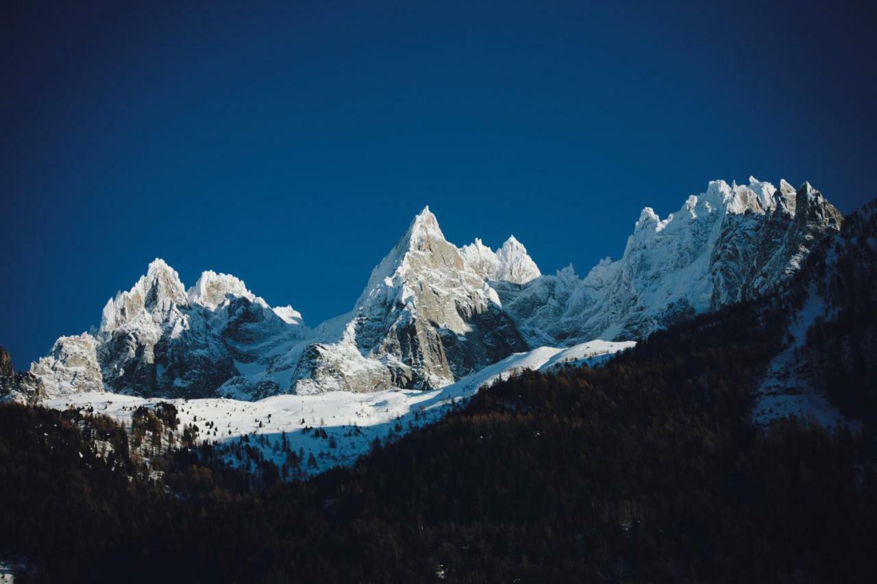 Duplex En Vieux Bois Hyper Centre Apartman Chamonix Kültér fotó