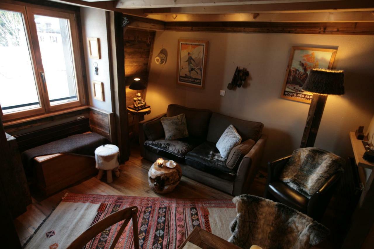 Duplex En Vieux Bois Hyper Centre Apartman Chamonix Kültér fotó