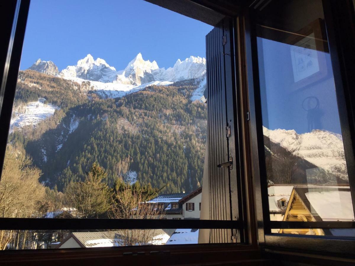 Duplex En Vieux Bois Hyper Centre Apartman Chamonix Kültér fotó
